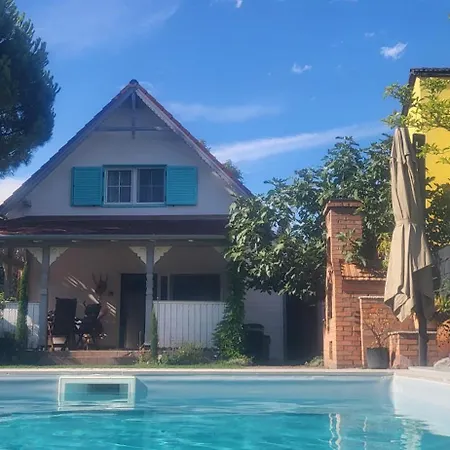 Zamardi Private Villa With Own Pool And Huge Garden, 150M To Longest Free Beach At Balaton Exterior photo