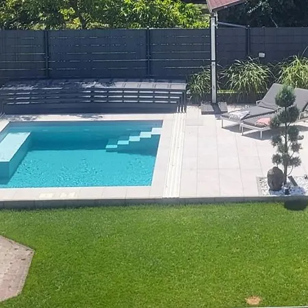 Zamardi Private Villa With Own Pool And Huge Garden, 150M To Longest Free Beach At Balaton Exterior photo